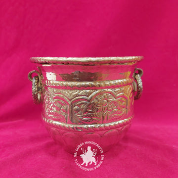 Brass Flower Pot Nagas