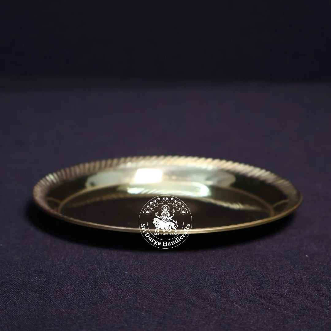 Brass Pintray Plain – Size No:5