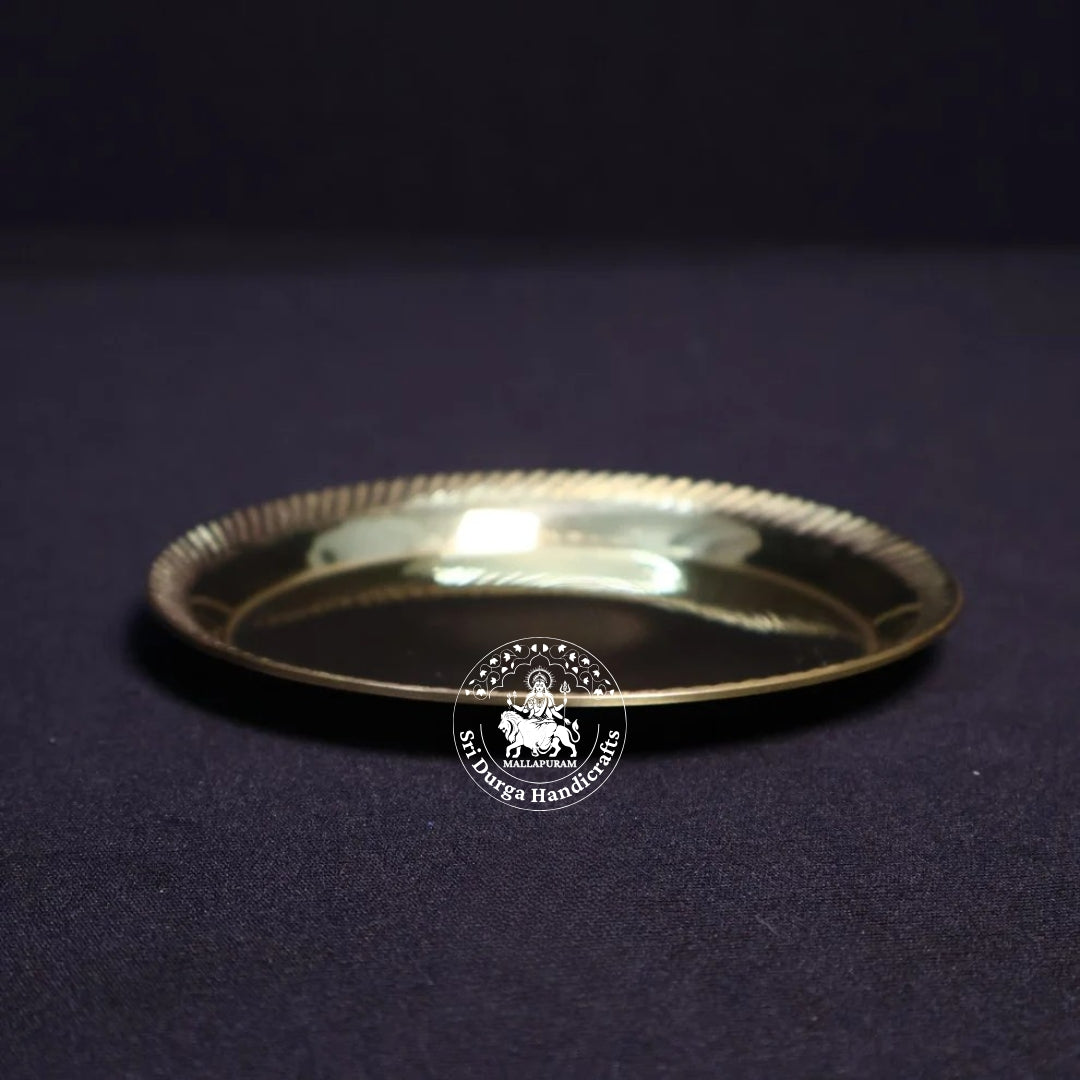 Brass Pintray Plain – Size No:6