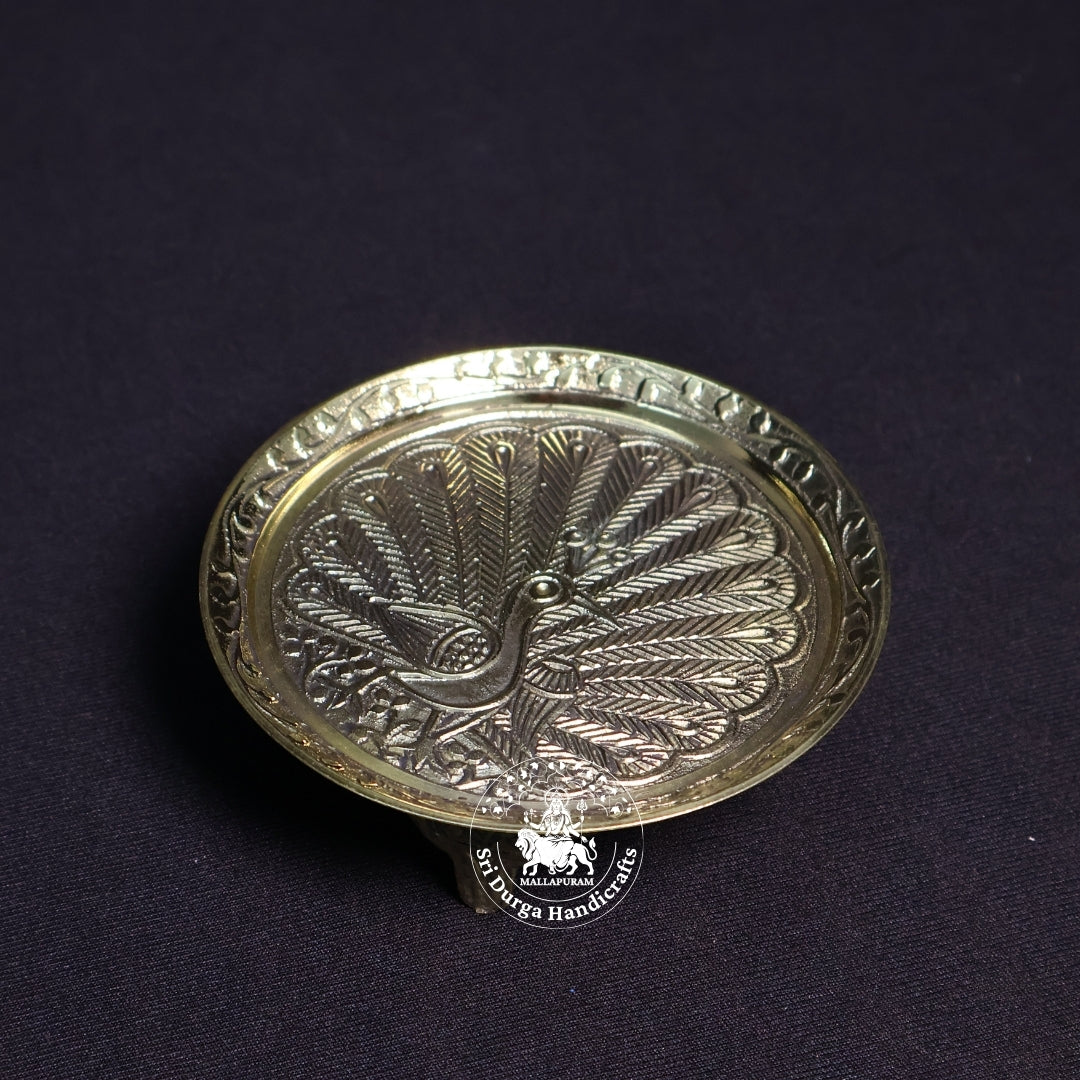Brass Pintray Annam with Base – Size No:2