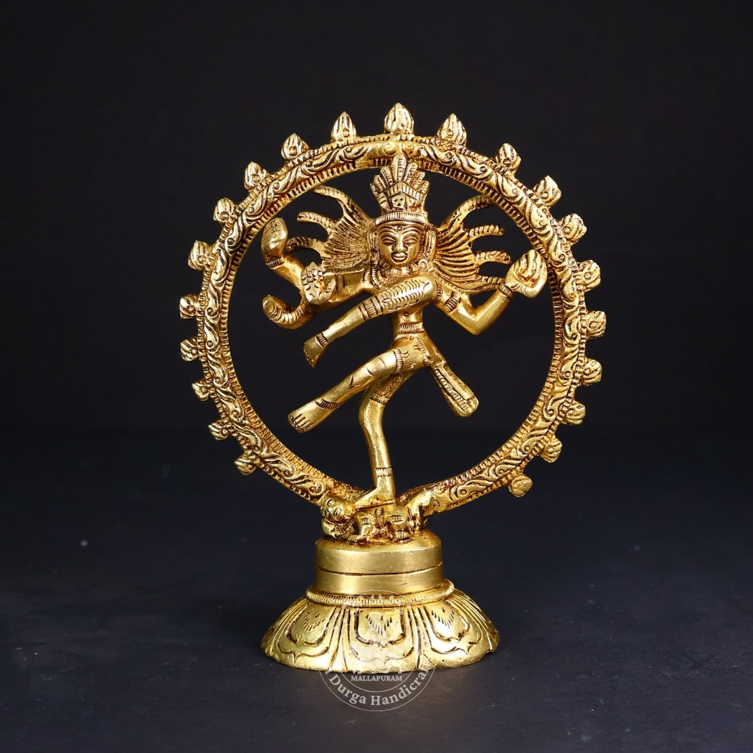 5" Inch Brass Natrajar Idol