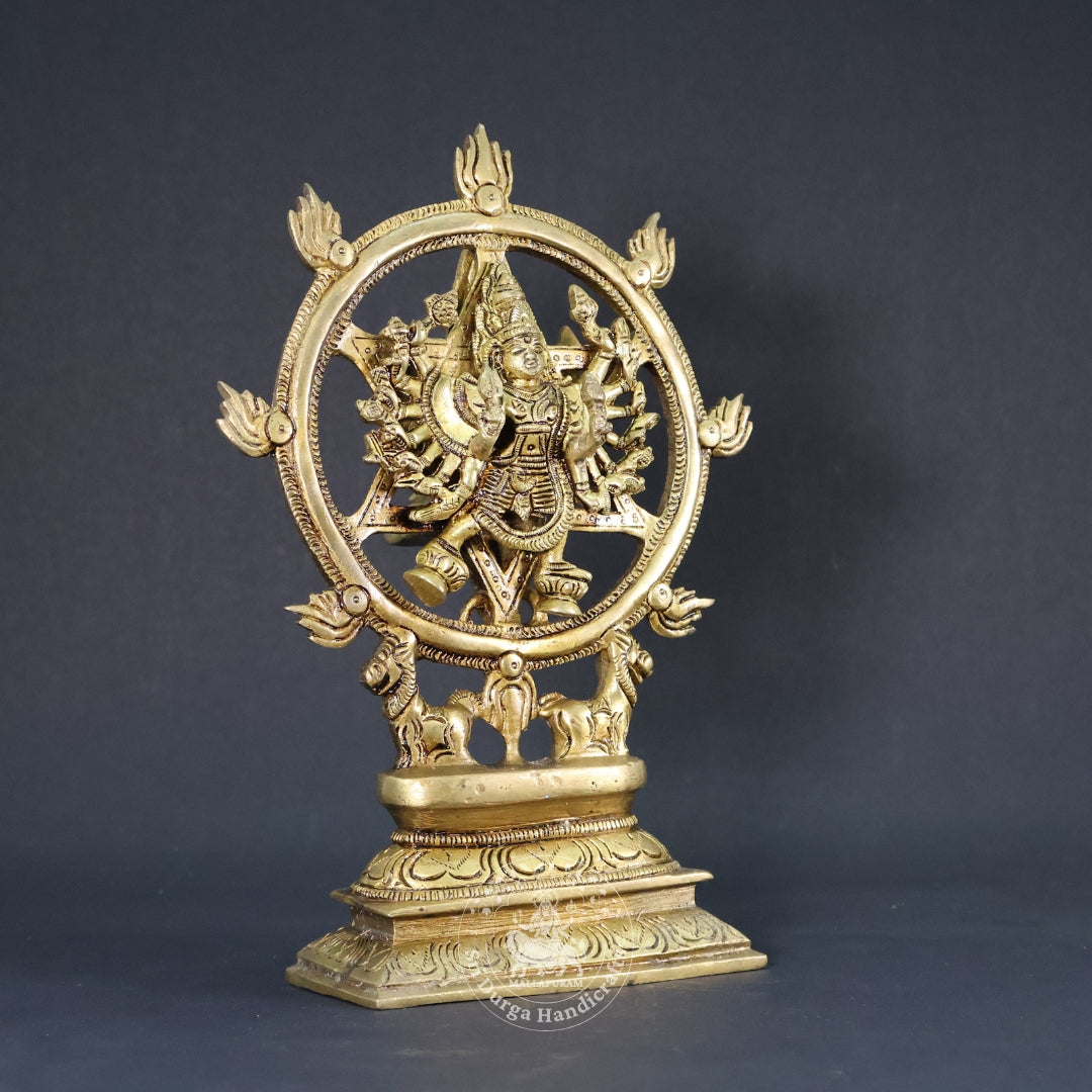 9" Inch Brass Chakarathualvar