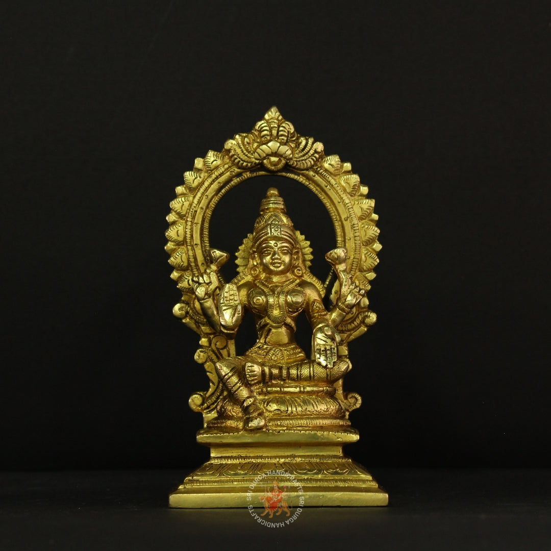 Brass Lakshmi with Holy Thiruvatchi