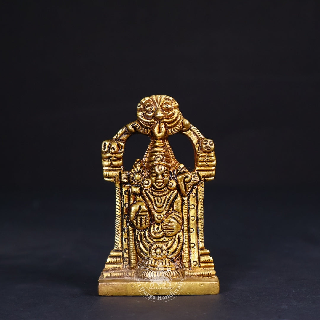 3" Inch Brass Balaji Standing Idol