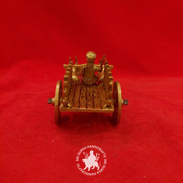 3 inch Brass Bullock Cart