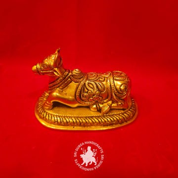 4 inch Brass Nandi Idol