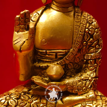 New Buddha - Fancy Brass Idol