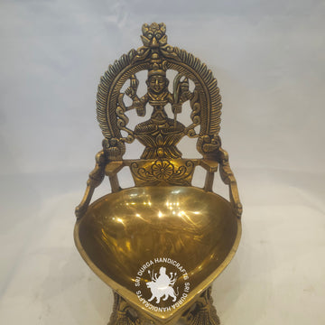 10 inch Brass Kamatchi Deepam