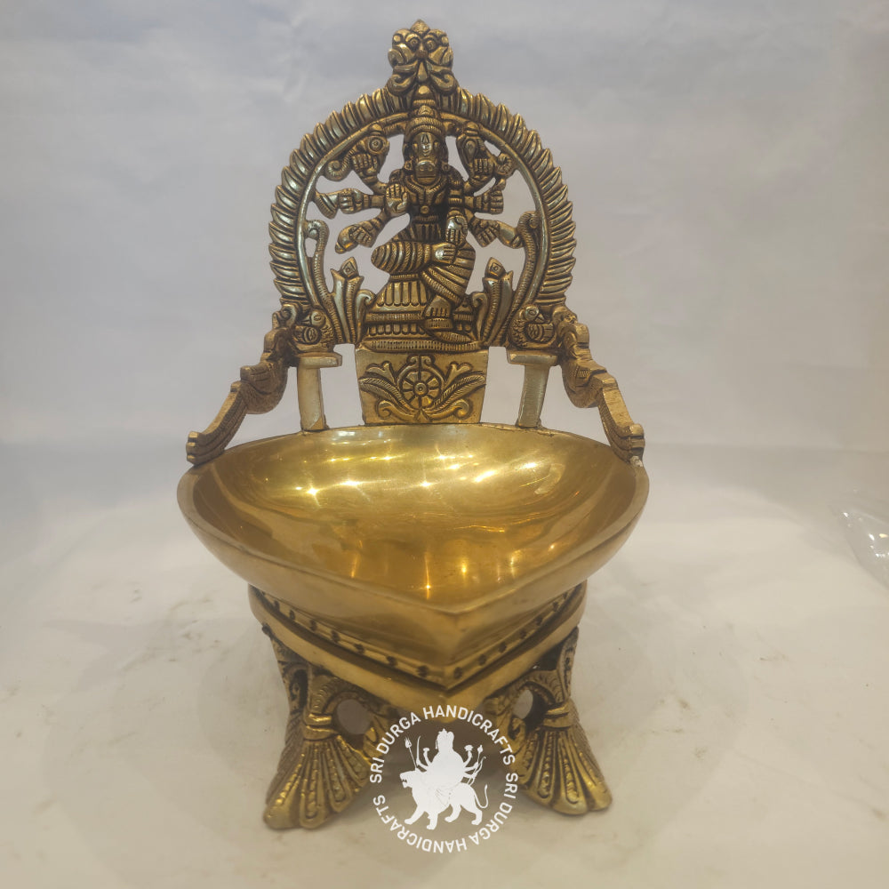 9 inch Brass Varagi Deepam