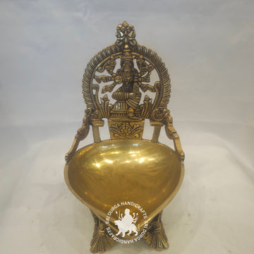 9 inch Brass Varagi Deepam