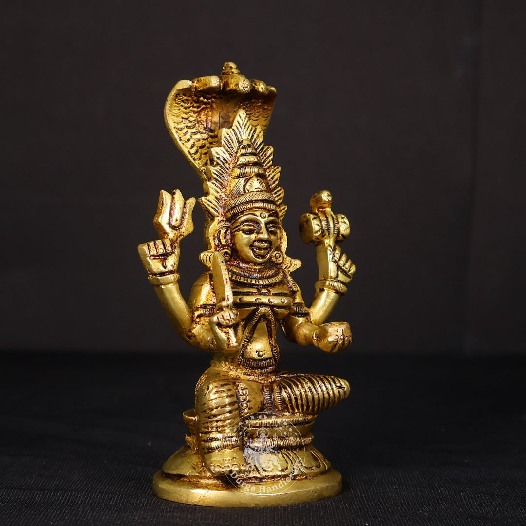 5" inch Karumari Amman Brass Sculpt