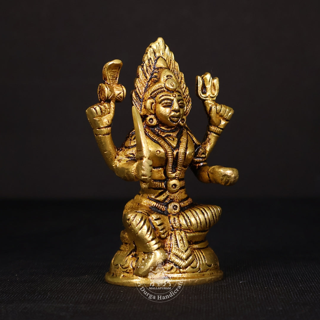 4" Inch Brass Mariamman Idol