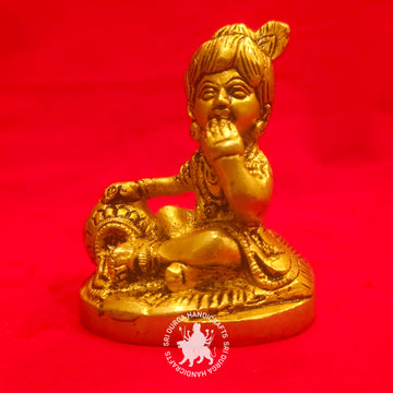 3 inch Matki Krishnar Brass Idol