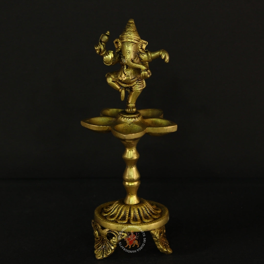 Standing Ganesh Auspicious Deepam