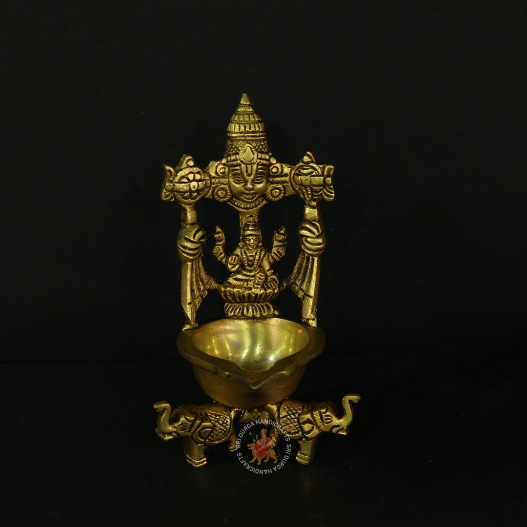 Brass Balaji Lakshmi Diya