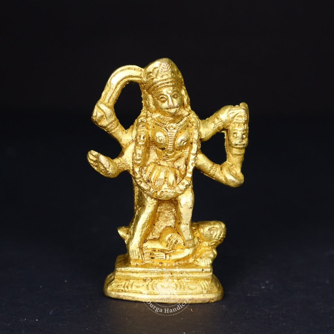 2" Inch Brass Kali Standing Miniature Idol