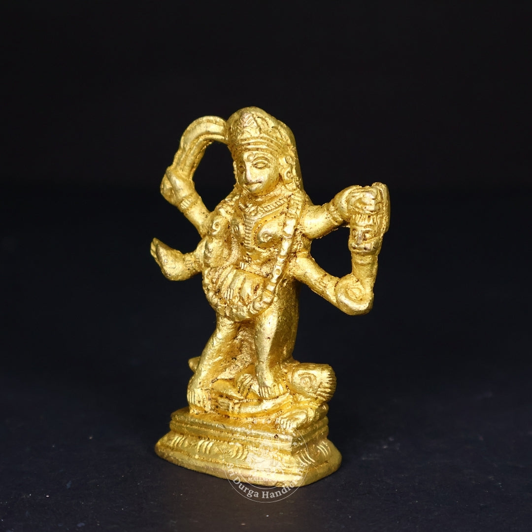 2" Inch Brass Kali Standing Miniature Idol