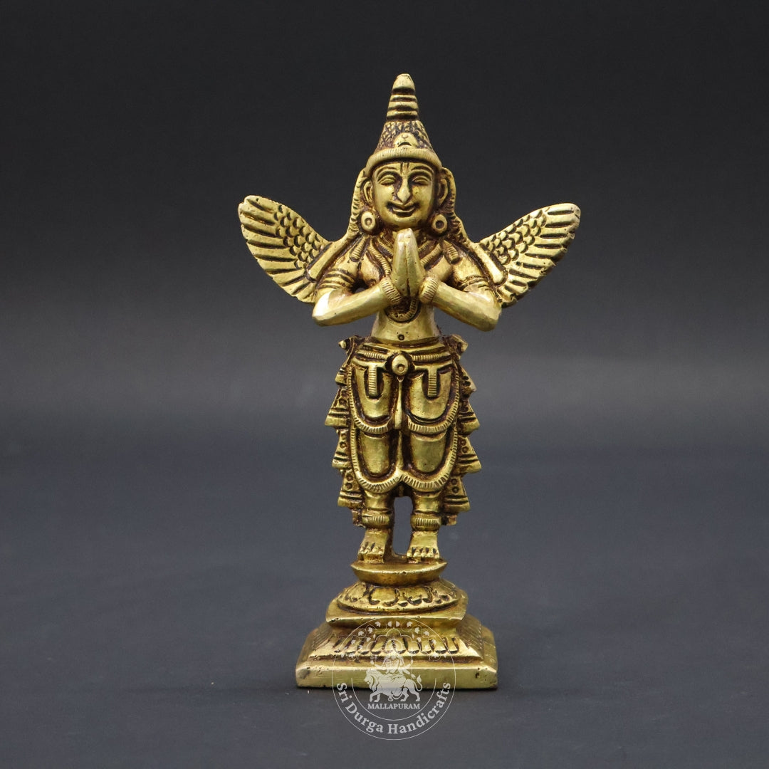 6" Inch Brass Garudan Idol
