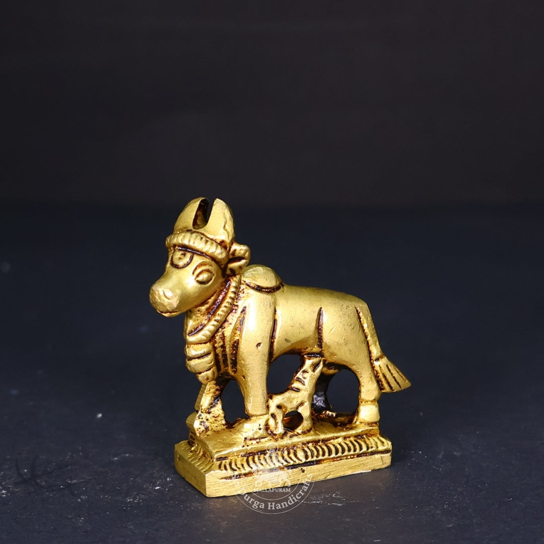 2" Inch Brass Komatha Antique Miniature Idol