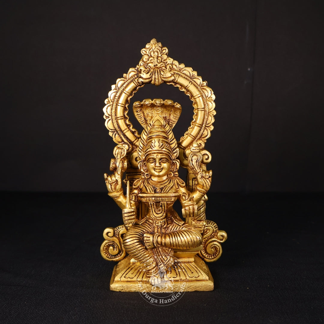 7" Inch Brass Frame Mariamman