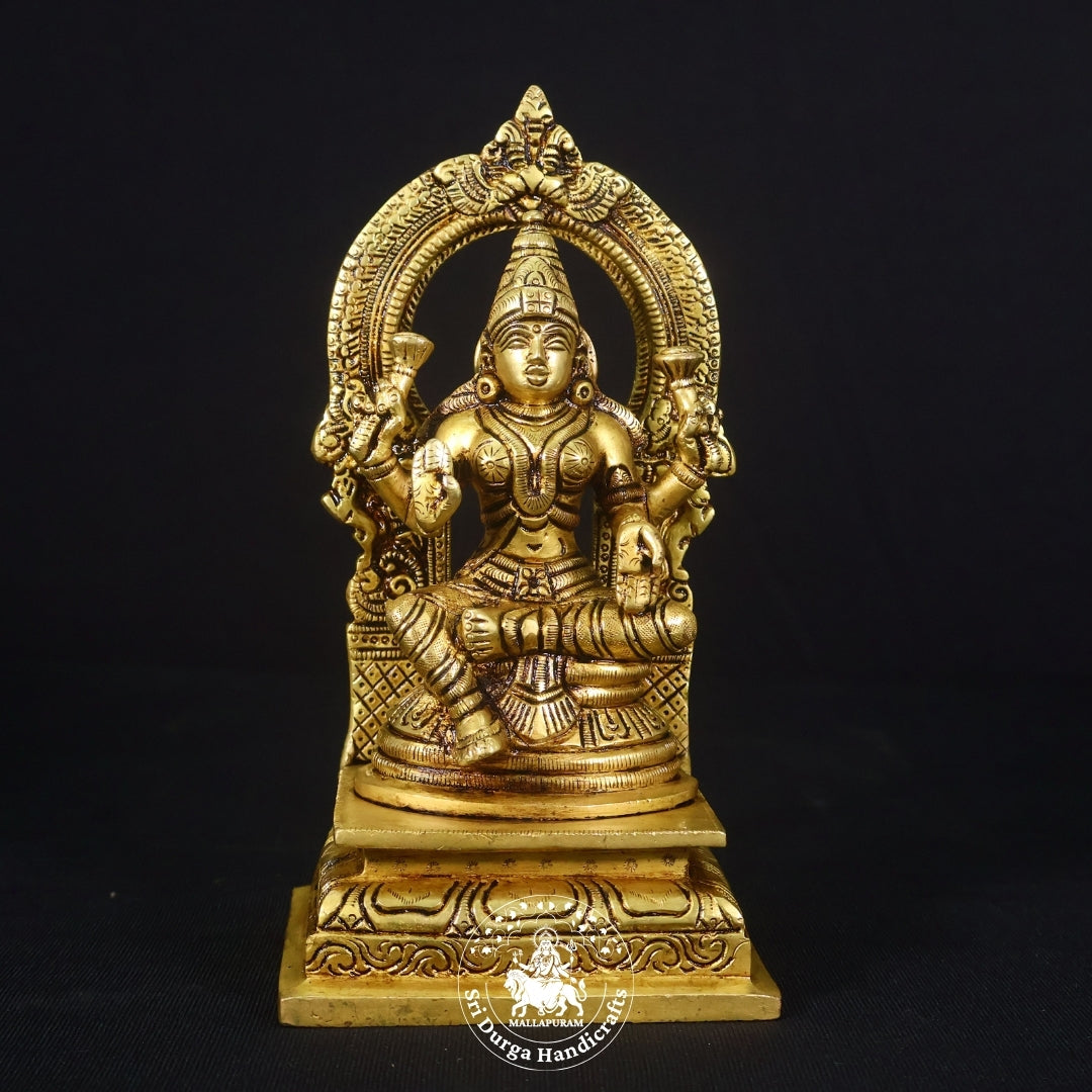 8" Inch Brass Frame Lakshmi