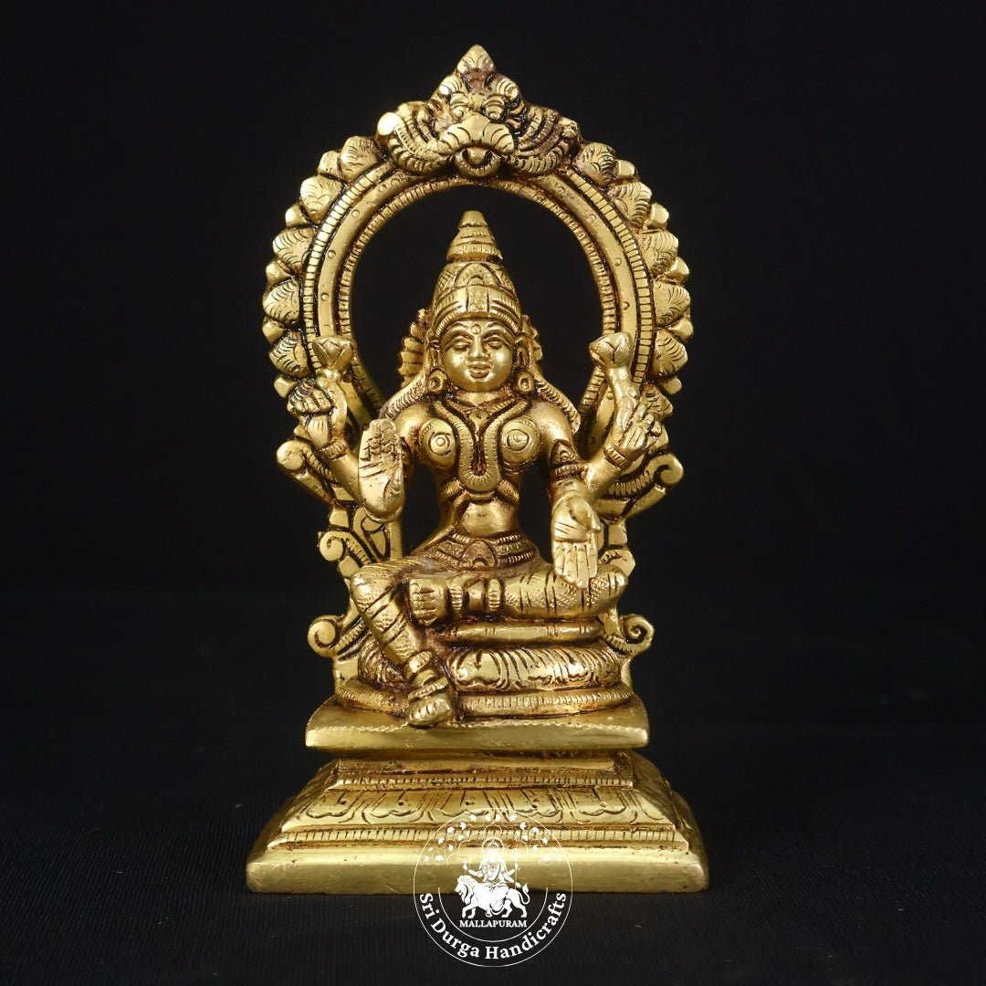 7" Inch Brass Frame Lakshmi