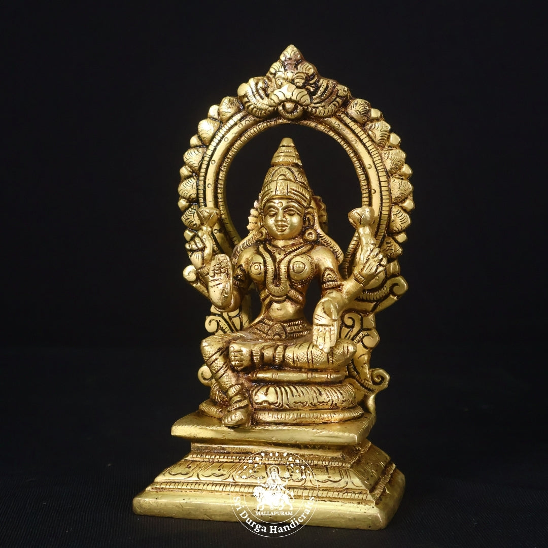 7" Inch Brass Frame Lakshmi