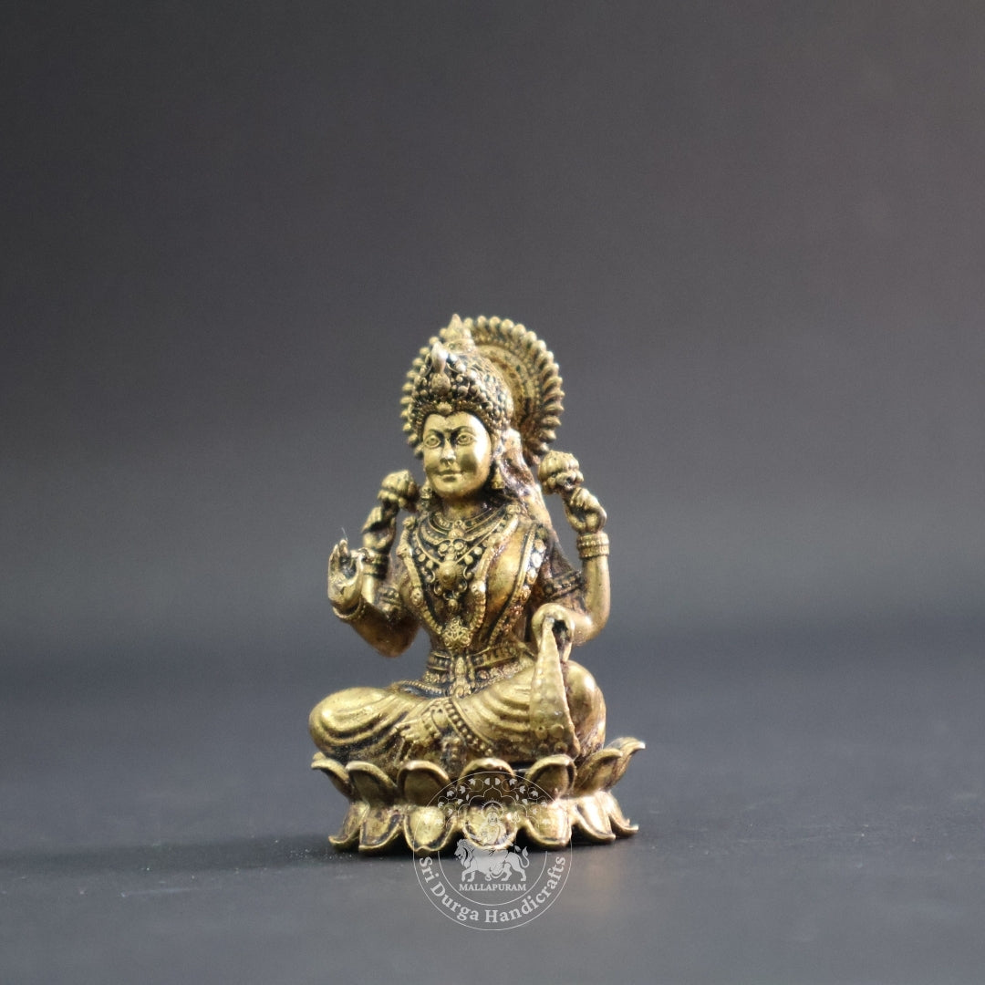 2" Inch Brass Lakshmi