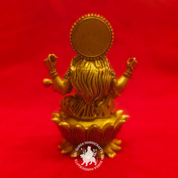 3 inch Brass Kamal Saraswathi Idol