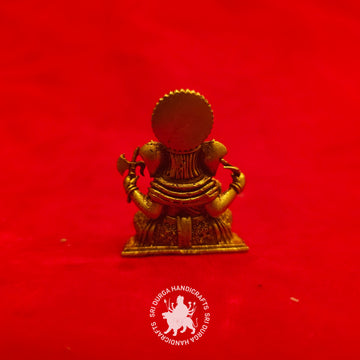 2 inch Brass Ganesh Miniature Idol