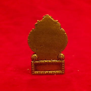 2 inch Brass Simmasanam Ganesh Idol