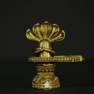 Shivalingam with Snake