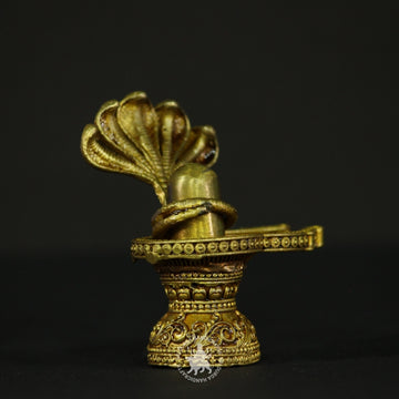 Shivalingam with Snake