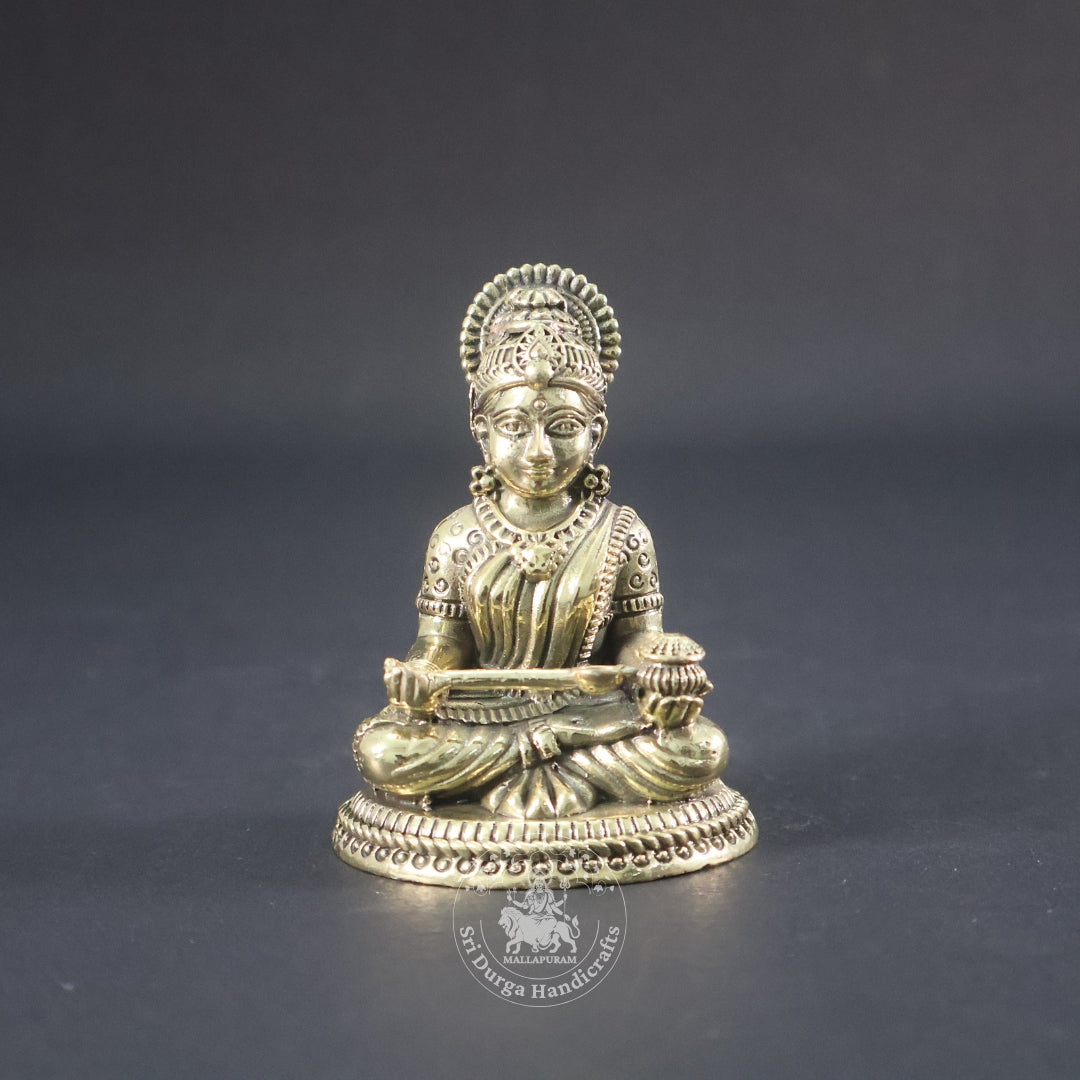 3" Inch Brass Annapoorani