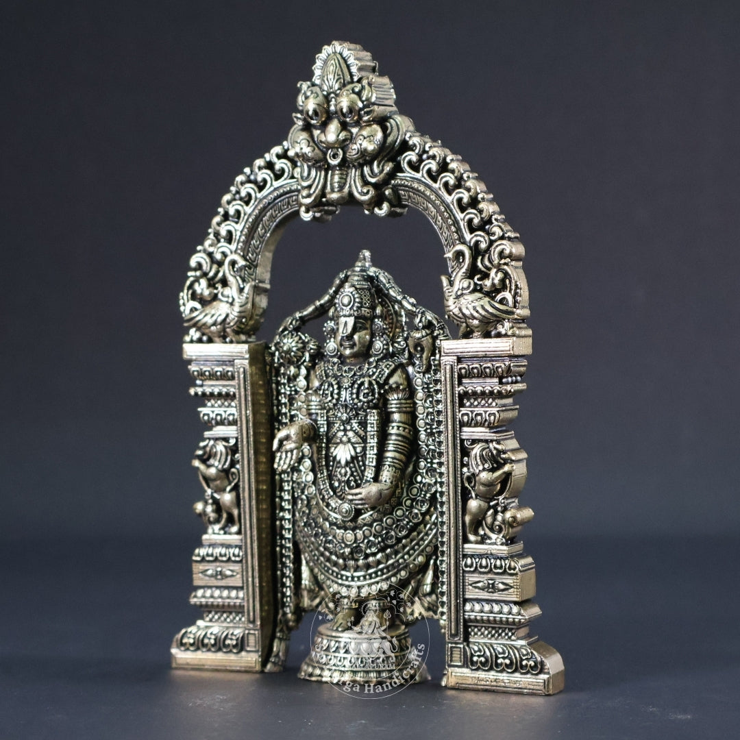 6" Inch Brass Thirupathi Balaji