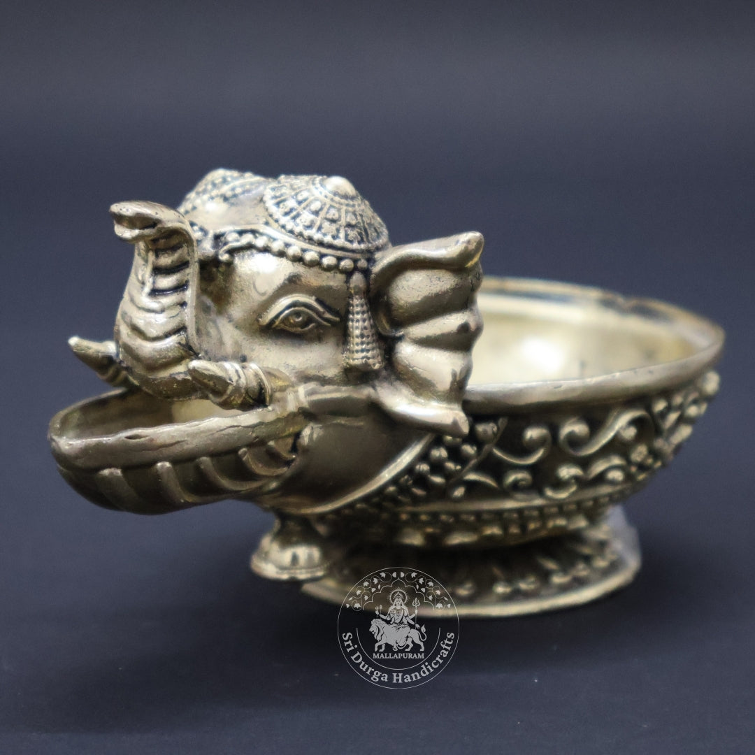 2" Inch Brass Elephant Deep
