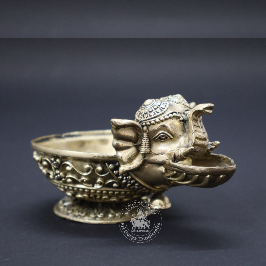 2" Inch Brass Elephant Deep