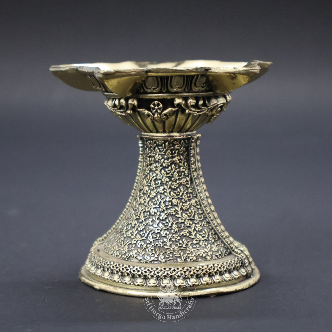 3" Inch Brass Fancy Deep