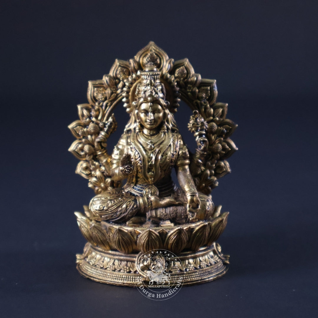 3" Inch Brass Frame Lakshmi