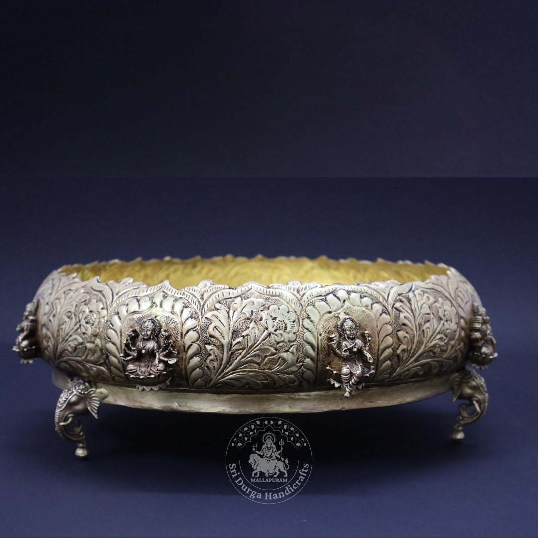 Brass Astalakshmi Uruli 4" Inch