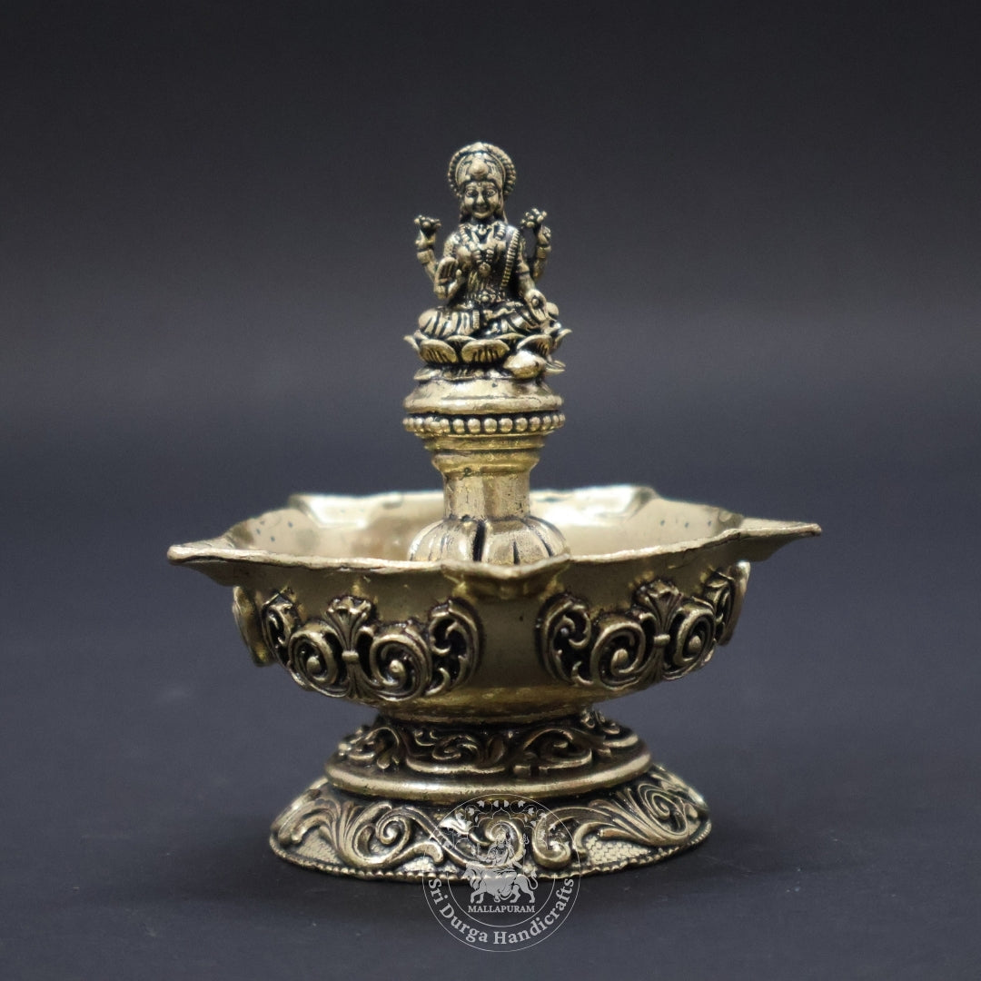 3" Brass Lakshmi Deep
