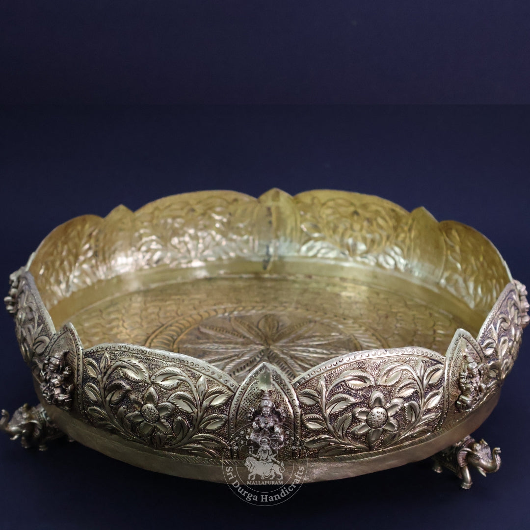Brass Astalakshmi Uruli 4" Inch
