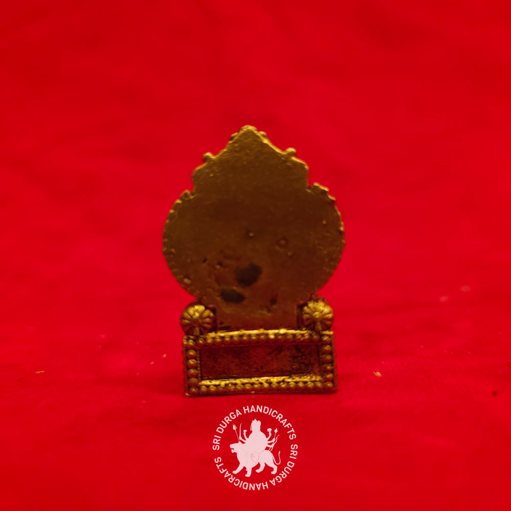 2 inch Brass Ganesh Miniature Idol