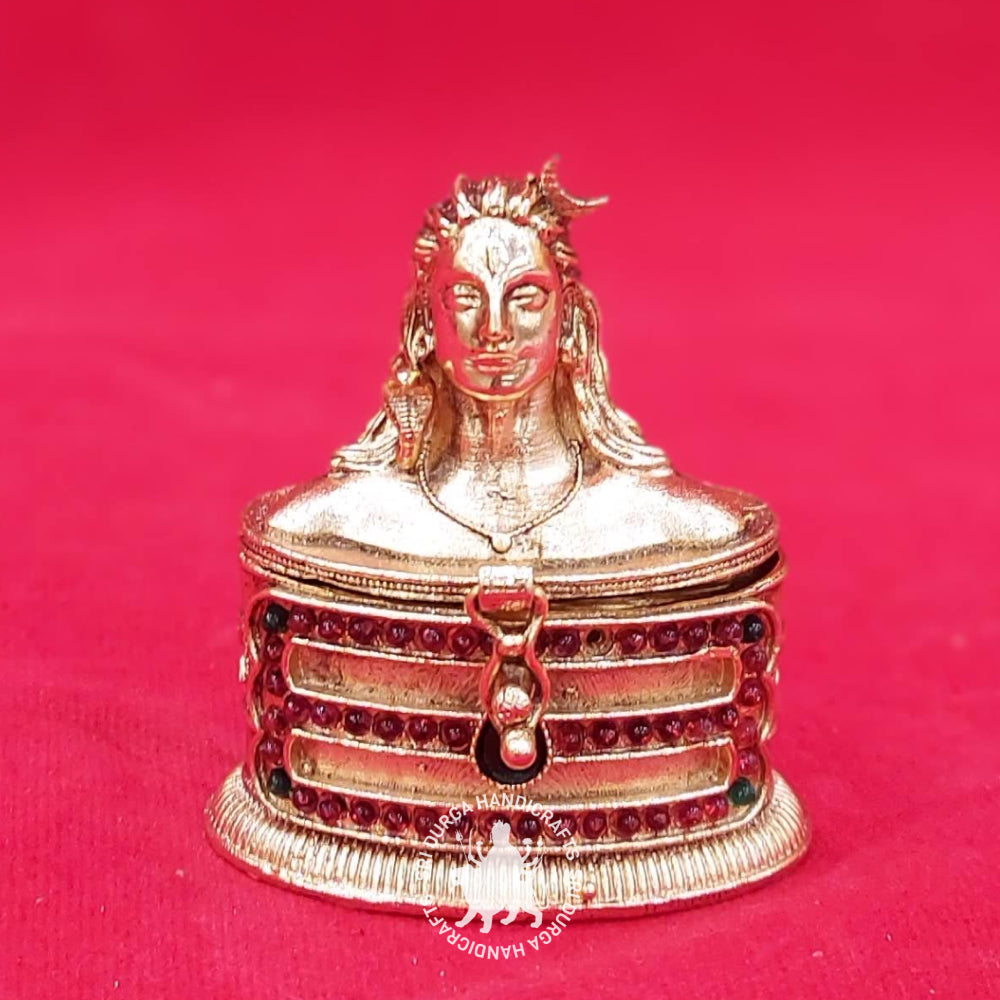 German Silver Adiyogi Box