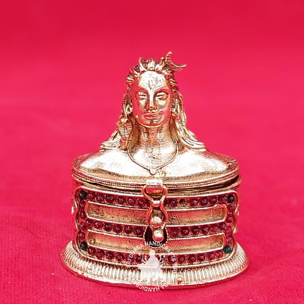 German Silver Adiyogi Box