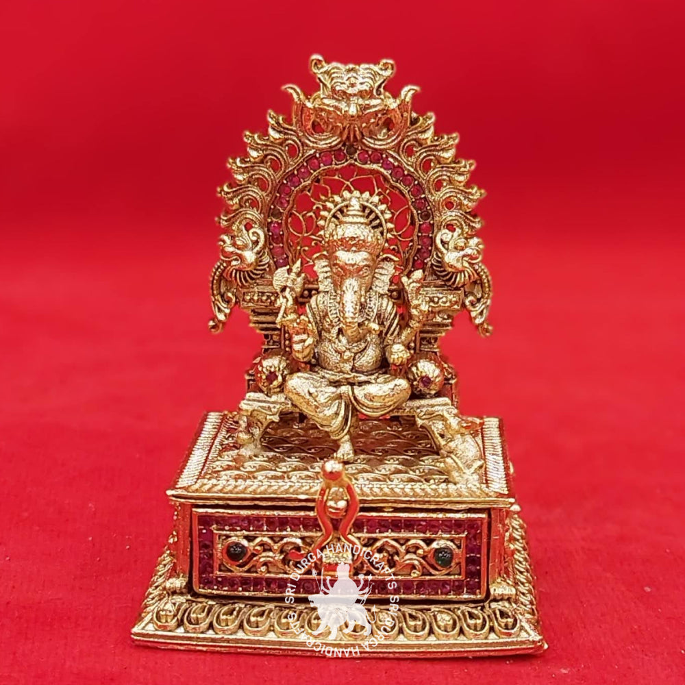 German Silver Vinayagar Gift Box