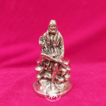 8 inch Brass New Saibaba Idol