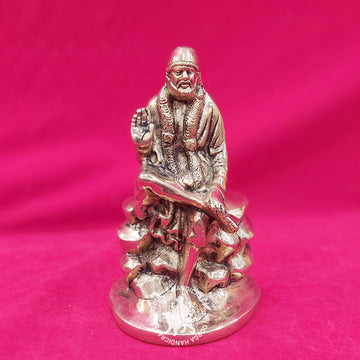 8 inch Brass New Saibaba Idol