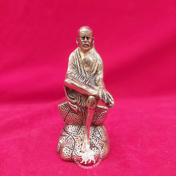 8 inch Brass Saibaba Idol