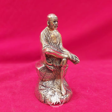 8 inch Brass Saibaba Idol